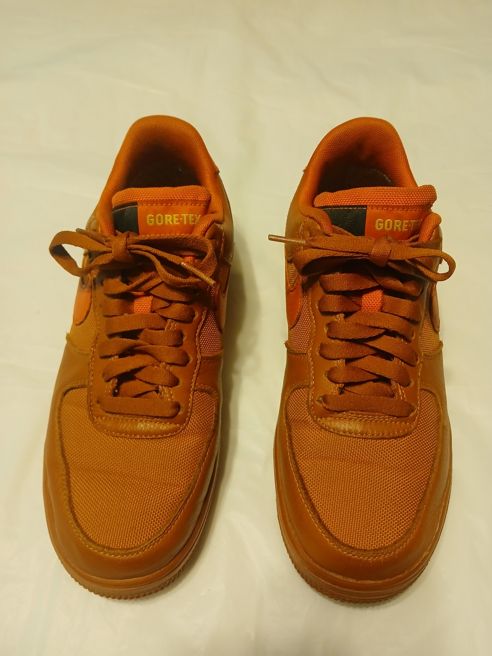 GORE-TEX Men's Casual Sneakers in Rust Orange